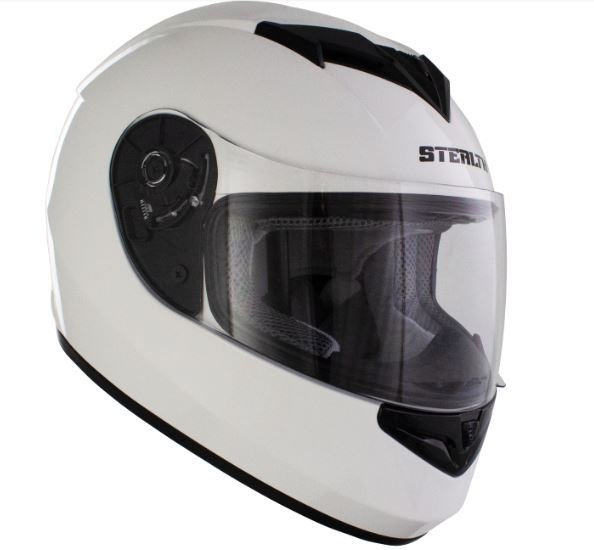 Stealth V121 Helmet Gloss White
