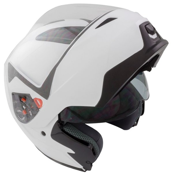 GSB Flip Front Helmet Gloss White