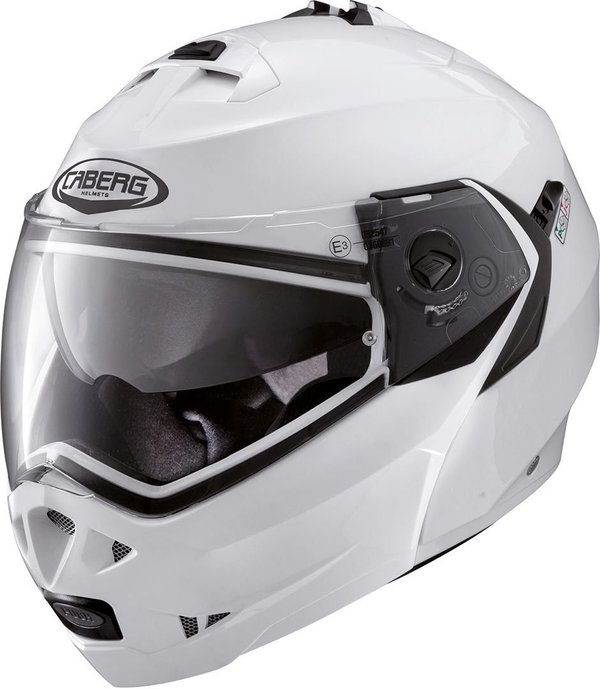 Caberg Duke II White Flip Helmet