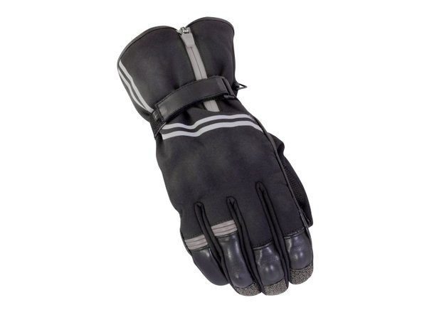 Bike It Guardian Waterproof Winter Gloves Black Grey