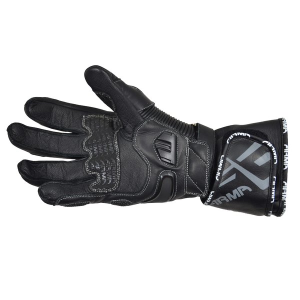 ARMR MotoPremium Cowhide Kevlar Lined Gloves Black, Red, Blue