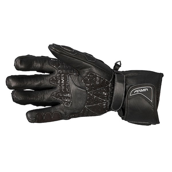 Armr Moto s235 Leather Sports Gloves in Red Blue or Black