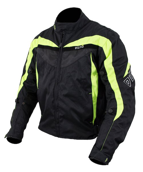 Dojo Miura Textile Waterproof Jacket  Black  / Black Neon Yellow