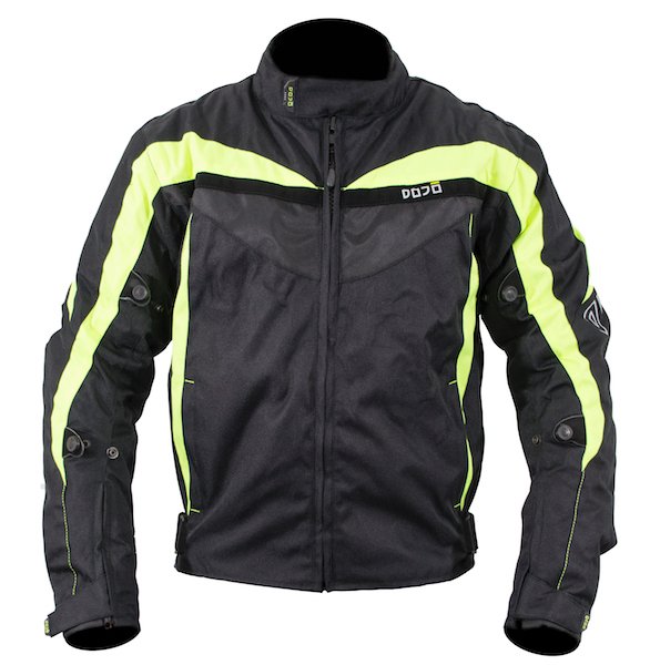 Dojo Miura Textile Waterproof Jacket  Black  / Black Neon Yellow