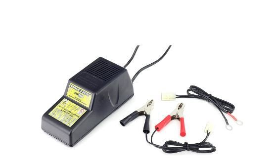 BikeTek Pro-3 Battery Charger 3 Pin 12V 1A - Male Connector Block